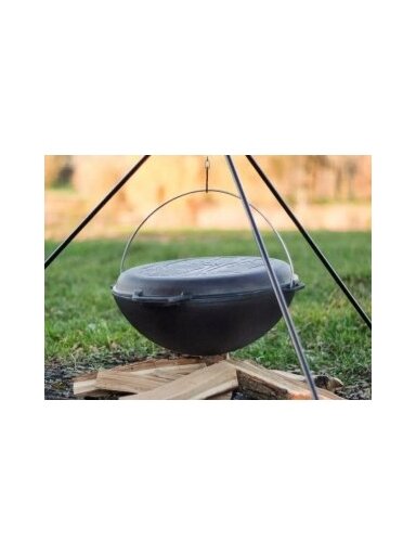 10 l Ketaus kazanas Asian Lid-Pan