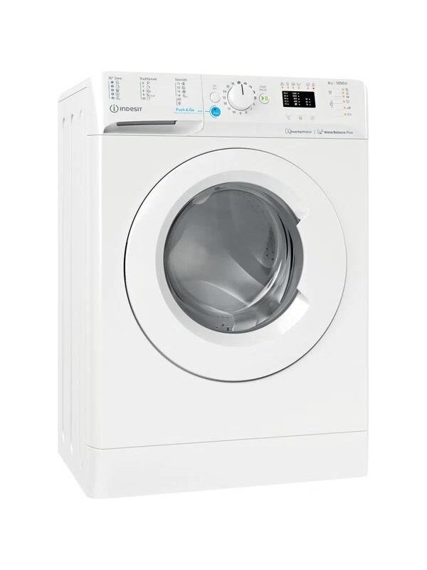 Skalbimo mašina Indesit BWSA 61294 W EU N, 6 kg, balta 1