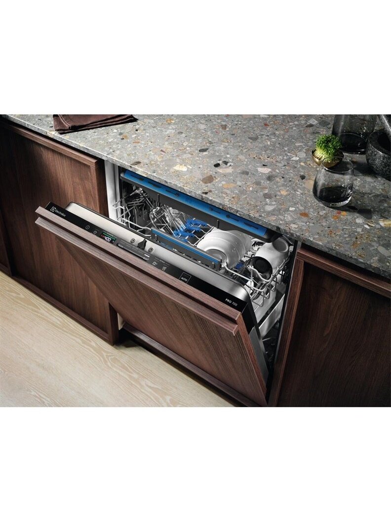 Įmontuojama indaplovė Electrolux EEG48300L, juoda 2