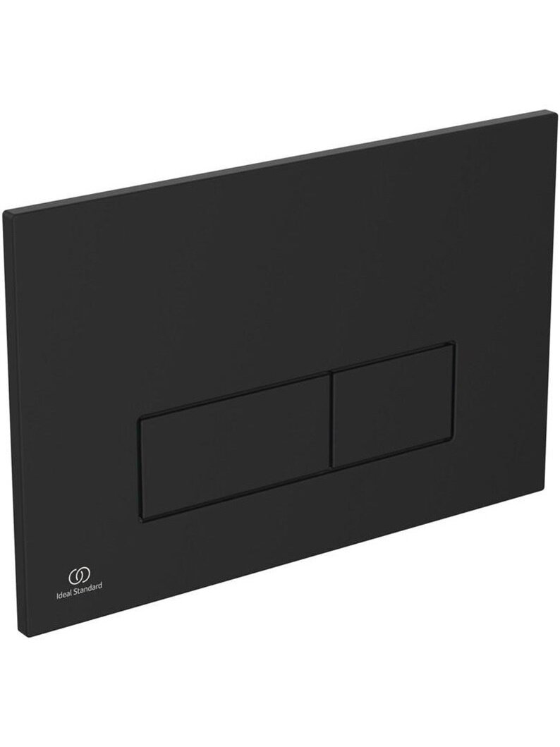 Vandens nuleidimo mygtukas Ideal Standard Oleas, juoda Vandens nuleidimo mygtukas Ideal Standard Oleas, juoda