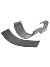 125 mm latako sujungimas su GUMA (platus), STRUGA 125 mm latako sujungimas su GUMA (platus), STRUGA