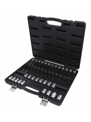 1/2´´ bit socket set for hexagon socket screws, 30 pcs, KS Tools