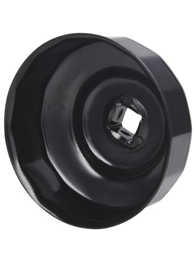1/2“ HGV galvutė tepalo filtrui, 74mm, KS Tools