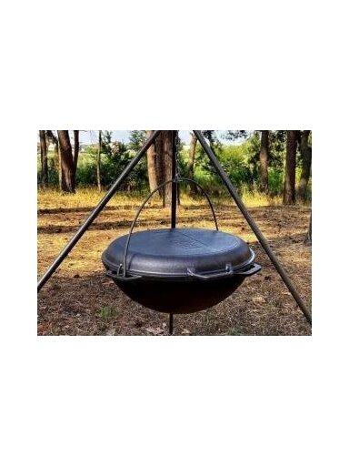 12 l Ketaus kazanas Asian Lid-Pan Grill