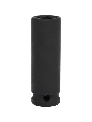 1/2" šešiakampė smūginė galvutė, trumpa, KS Tools