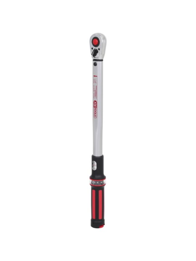 1/2" Dinamometrinis raktas su terkšle ERGOTORQUEprecision 40-200Nm, KS Tools 1