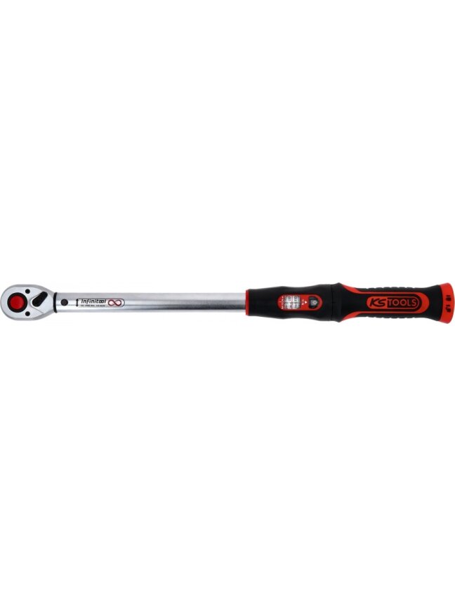 1/2" Dinamometrinis raktas su terkšle INFINITOOL 20-200 Nm, KS Tools 4