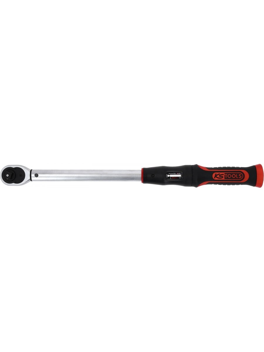 1/2" Dinamometrinis raktas su terkšle INFINITOOL 20-200 Nm, KS Tools 5