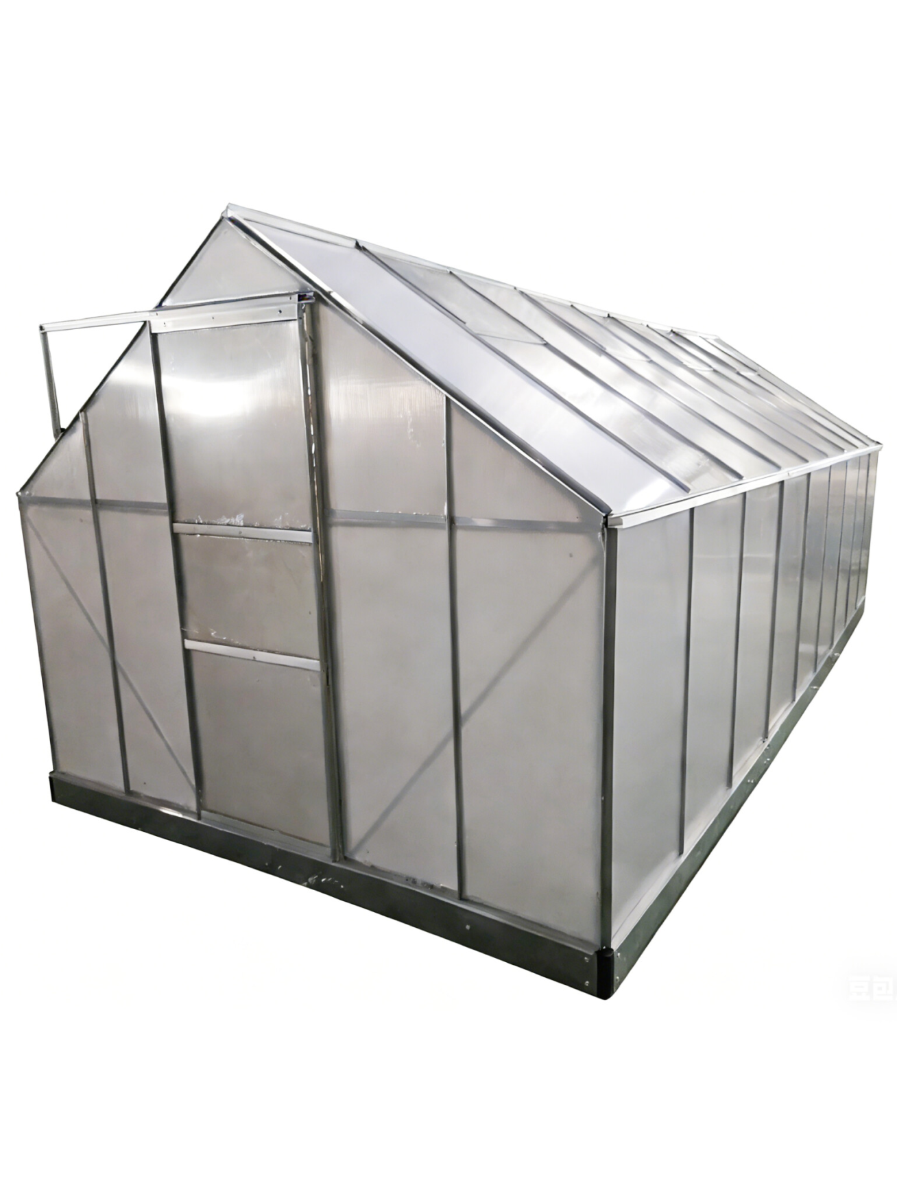 Polikarbonato šiltnamis 13.75m² (2.5x5.5m)