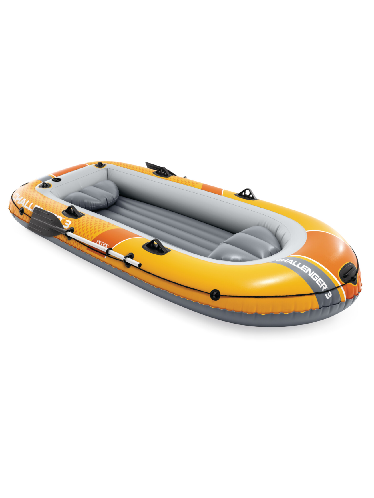 Pripučiama valtis Intex Challenger 3 set (295 x 137 x 43 cm) 2 Pripučiama valtis Intex Challenger 3 set (295 x 137 x 43 cm) 2