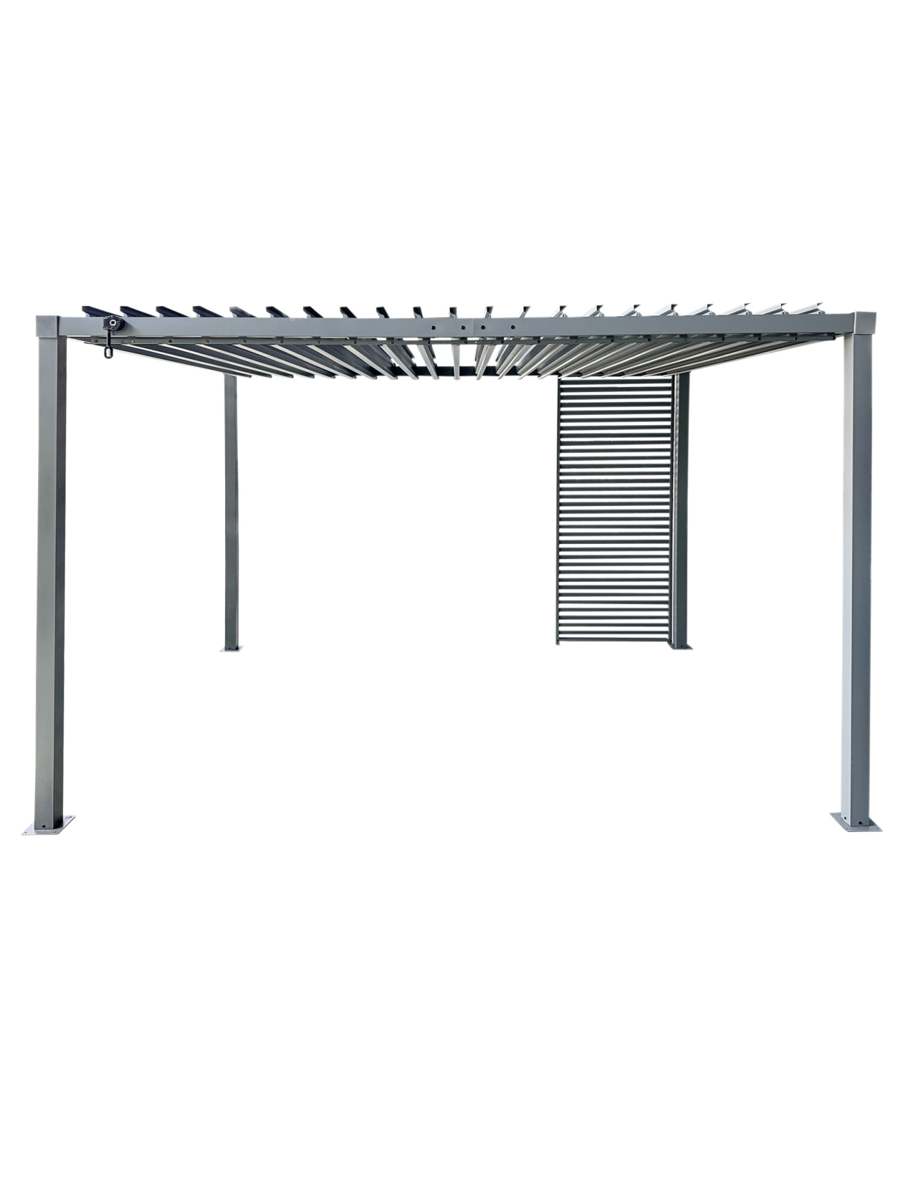 Metalinė žaliuzė pergolai 85x210 cm (Vienas segmentas) 2