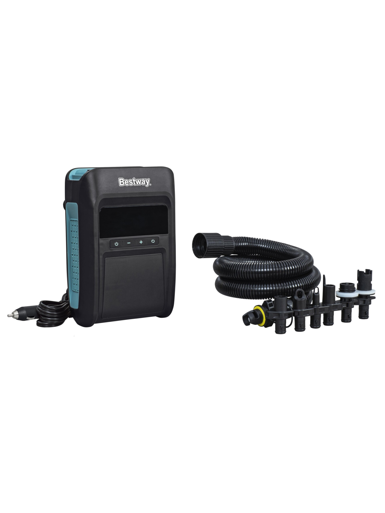 Elektrinis SUP siurblys Bestway PowerGrip 12V 16psi Elektrinis SUP siurblys Bestway PowerGrip 12V 16psi