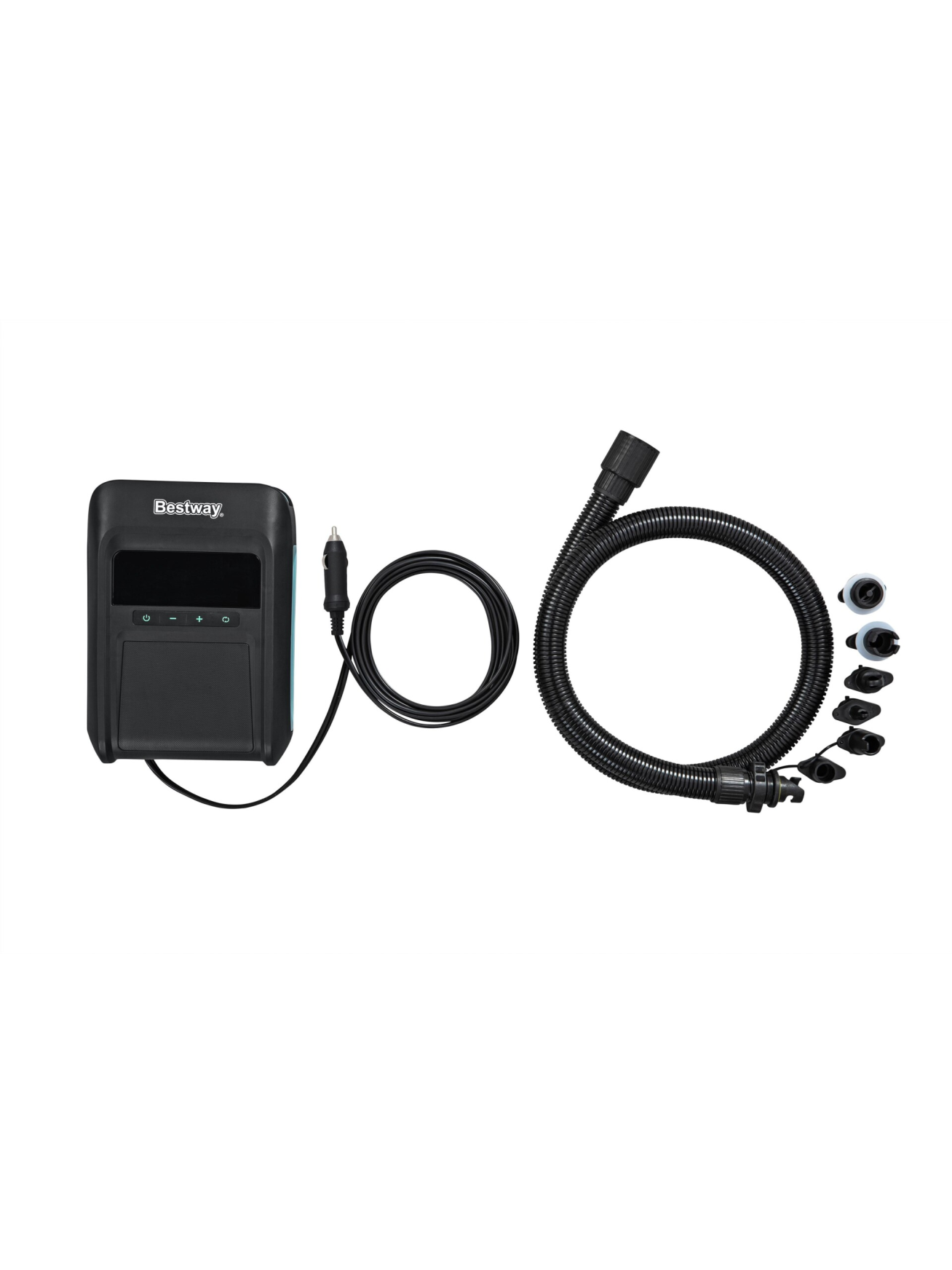 Elektrinis SUP siurblys Bestway PowerGrip 12V 16psi 2 Elektrinis SUP siurblys Bestway PowerGrip 12V 16psi 2