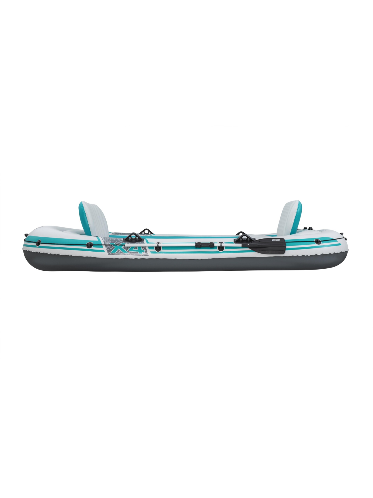 4-vietė pripučiama valtis Bestway Adventure Elite X4, 315x165x41,5 cm, 65158 4