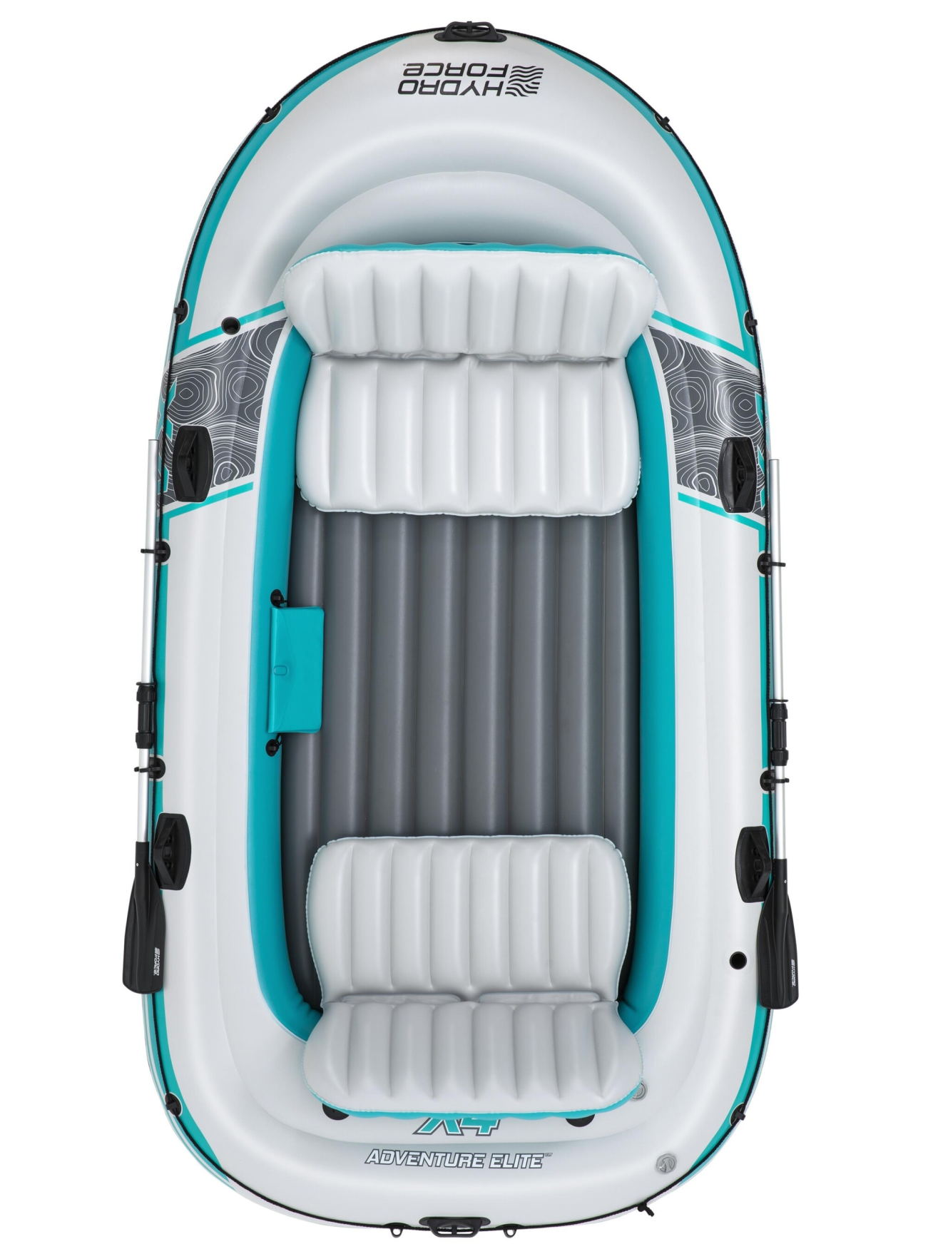 4-vietė pripučiama valtis Bestway Adventure Elite X4, 315x165x41,5 cm, 65158 3
