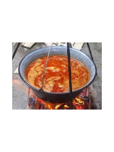 14 l Emaliuotas puodas Gulash