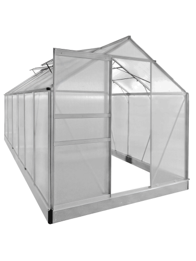 Polikarbonato šiltnamis 7.22m² (1.9x3.8m)