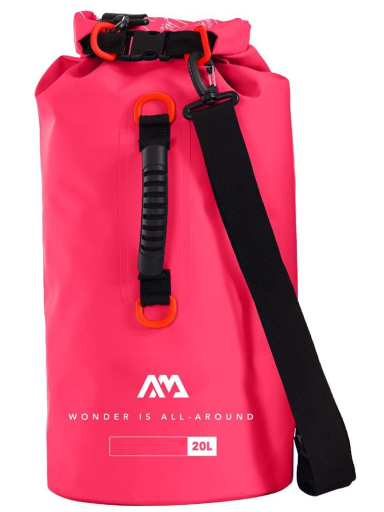 Vandeniui atsparus krepšys Aqua Marina Dry bag 20L Rožinis