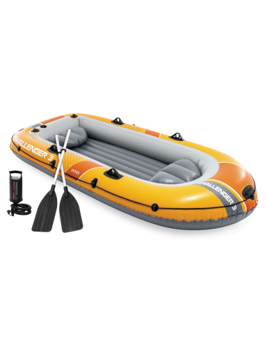 Pripučiama valtis Intex Challenger 3 set (295 x 137 x 43 cm)