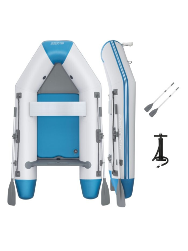 2-vietė pripučiama valtis Bestway Sportboot-Set Caspian, 230x130x33 cm, 65046