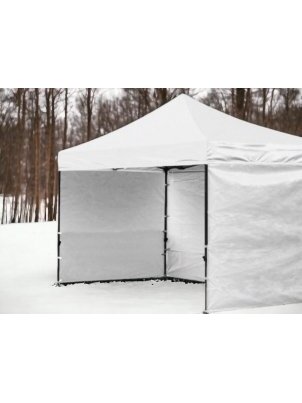 3x3 m Su Sienomis, balta 1