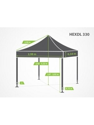 3x3 m Su Sienomis STEEL330 1