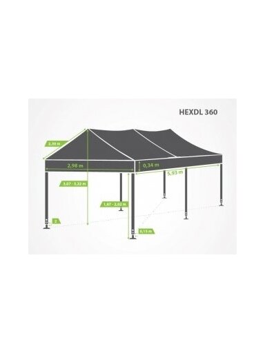 3x6 m be Sienomis STEEL360