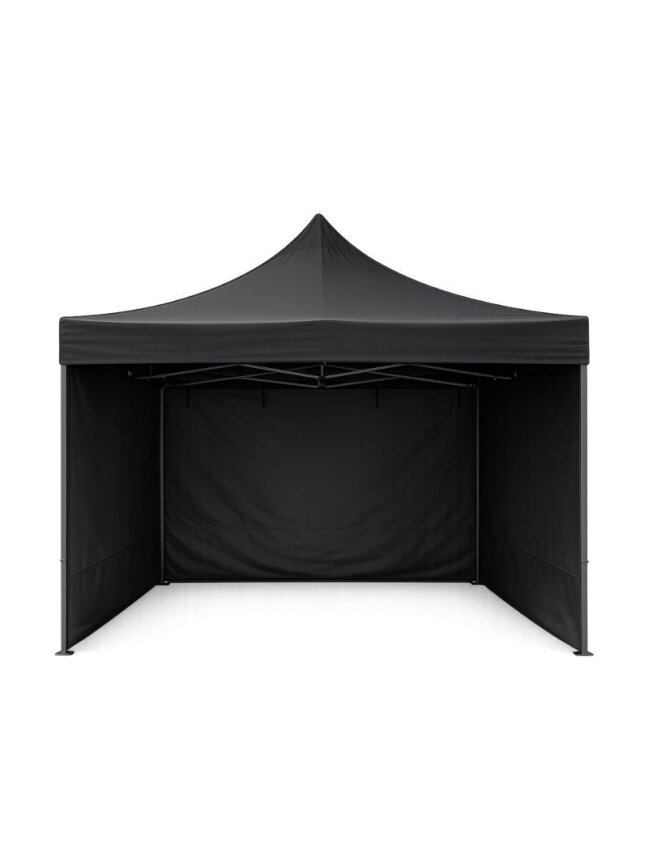 3x3 m Su Sienomis, juoda