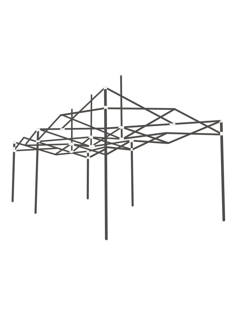 3x4,5 m Plieno Rėmas HEXDL345 3x4,5 m Plieno Rėmas HEXDL345