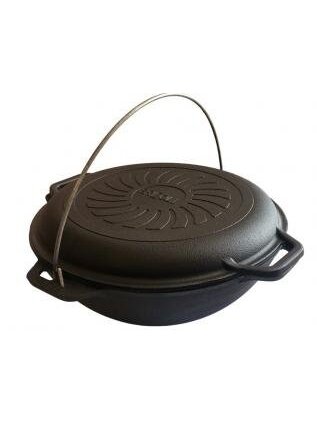 4 l Ketaus kazanas Asian Lid-Pan 1
