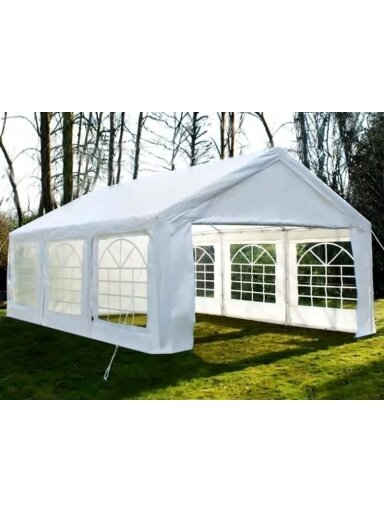 Renginių palapinė-pavėsinė PE 5 x 8 m