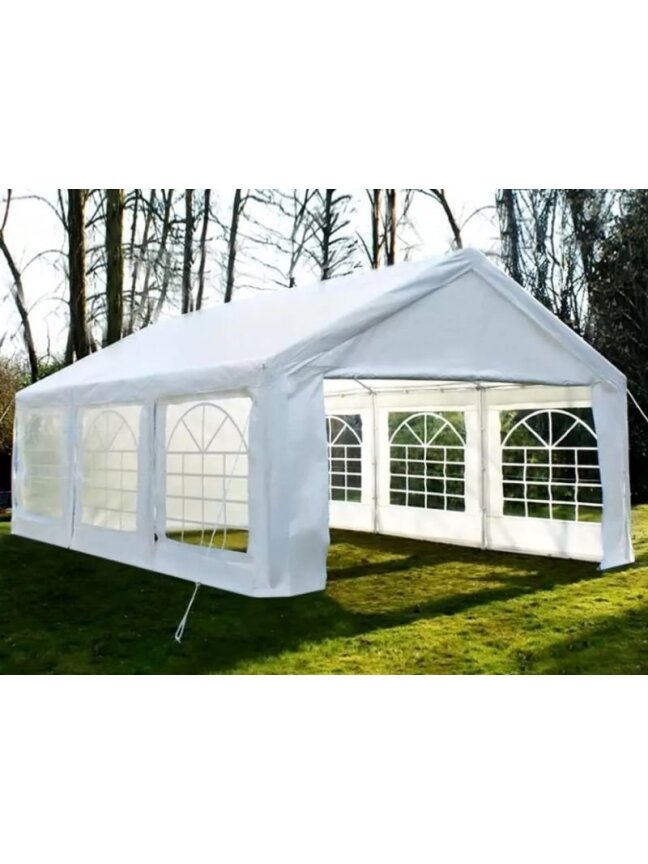 Renginių palapinė-pavėsinė PE 5 x 8 m Renginių palapinė-pavėsinė PE 5 x 8 m