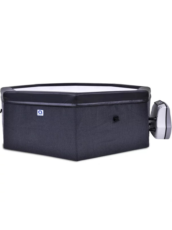 Karkasinis džakuzi Aegean Eco Foam Black Rattan, 4-6 asmenims Karkasinis džakuzi Aegean Eco Foam Black Rattan, 4-6 asmenims
