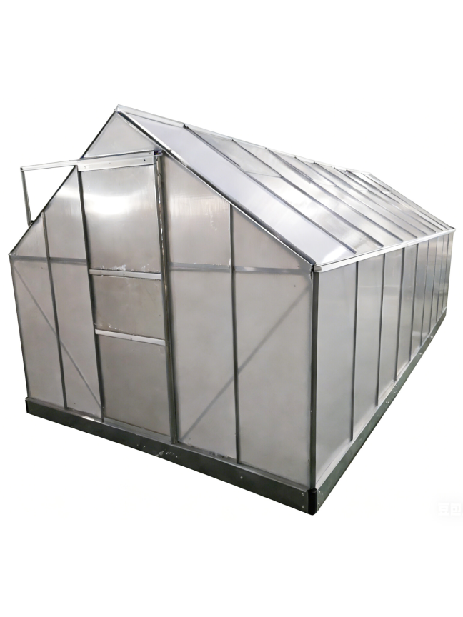 Polikarbonato šiltnamis 13.75m² (2.5x5.5m)