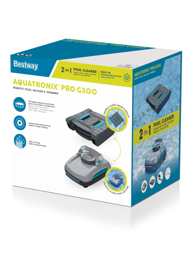 Baseinų valymo robotas Aquatronix G300 Bestway 58942 3