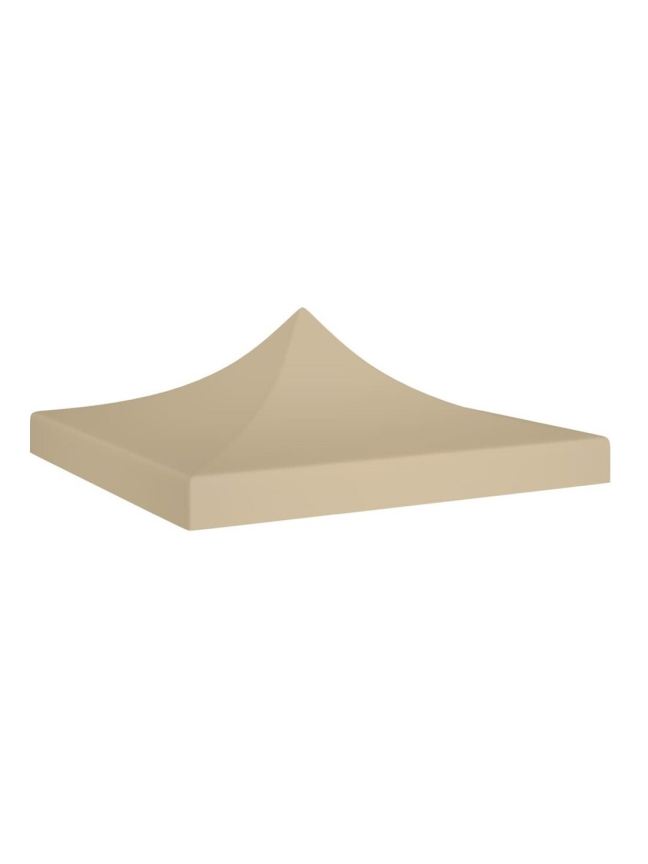 Tento stogas 2 x 2 m (smėlio spalva, audinio tankumas 160 g/m2)
