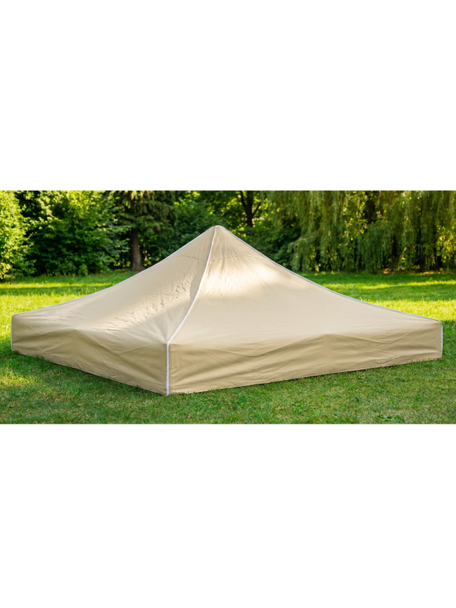 Tento stogas 2 x 2 m (smėlio spalva, audinio tankumas 160 g/m2) 1
