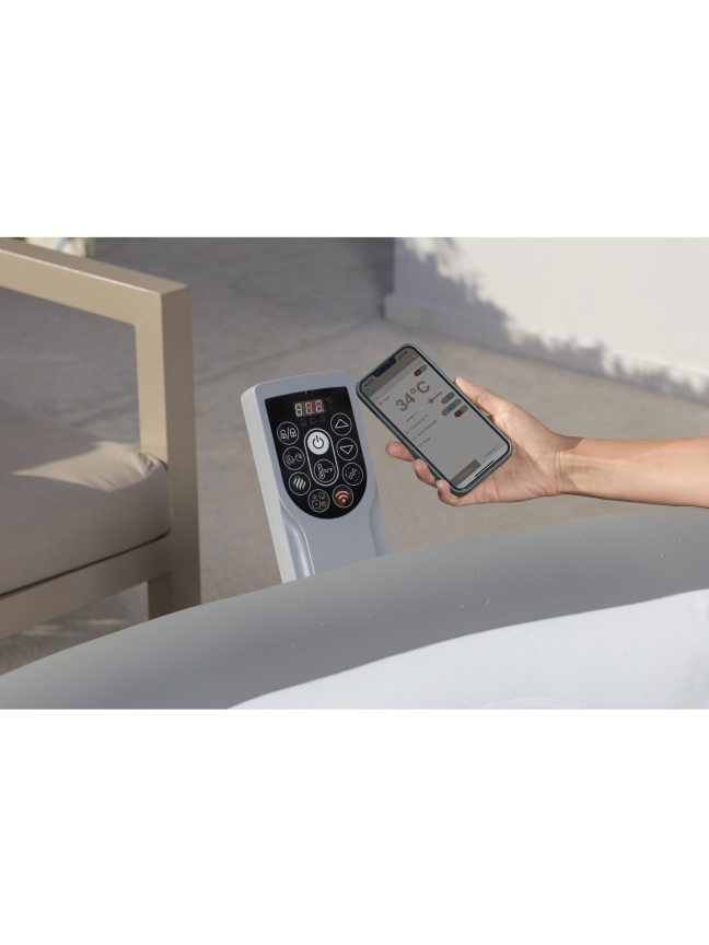 Bestway LAY-Z-SPA Hawaii AirJet 6001J sūkurinis - baseinas 6-8 asmenims 4 Bestway LAY-Z-SPA Hawaii AirJet 6001J sūkurinis - baseinas 6-8 asmenims 4