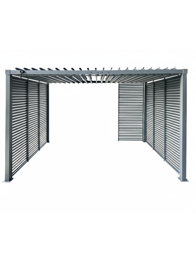 Metalinė žaliuzė pergolai 85x210 cm (Vienas segmentas) 3