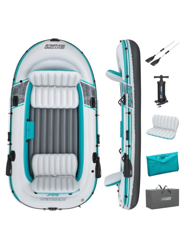 4-vietė pripučiama valtis Bestway Adventure Elite X4, 315x165x41,5 cm, 65158