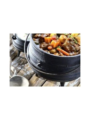 6 l Afrikos ketaus puodas