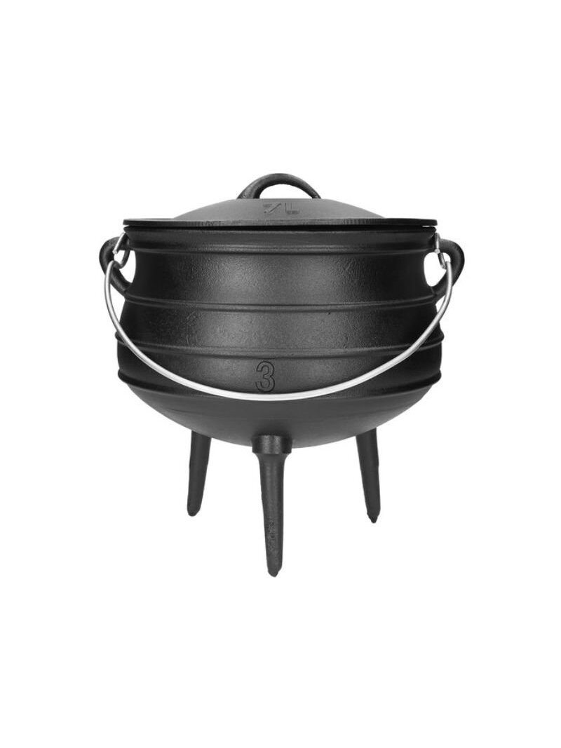 6 l Afrikos ketaus puodas