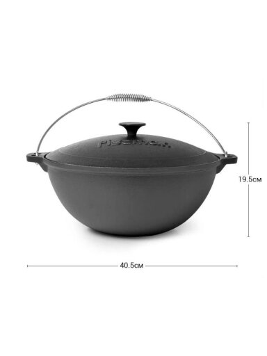 8 l Ketaus kazanas Asian Lid-Pan