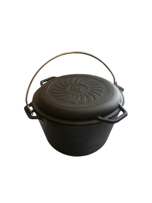 8 l Ketaus puodas Lid-Pan