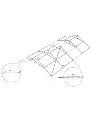 8x10 m PVC palapinės Heavy-Duty 2 8x10 m PVC palapinės Heavy-Duty 2