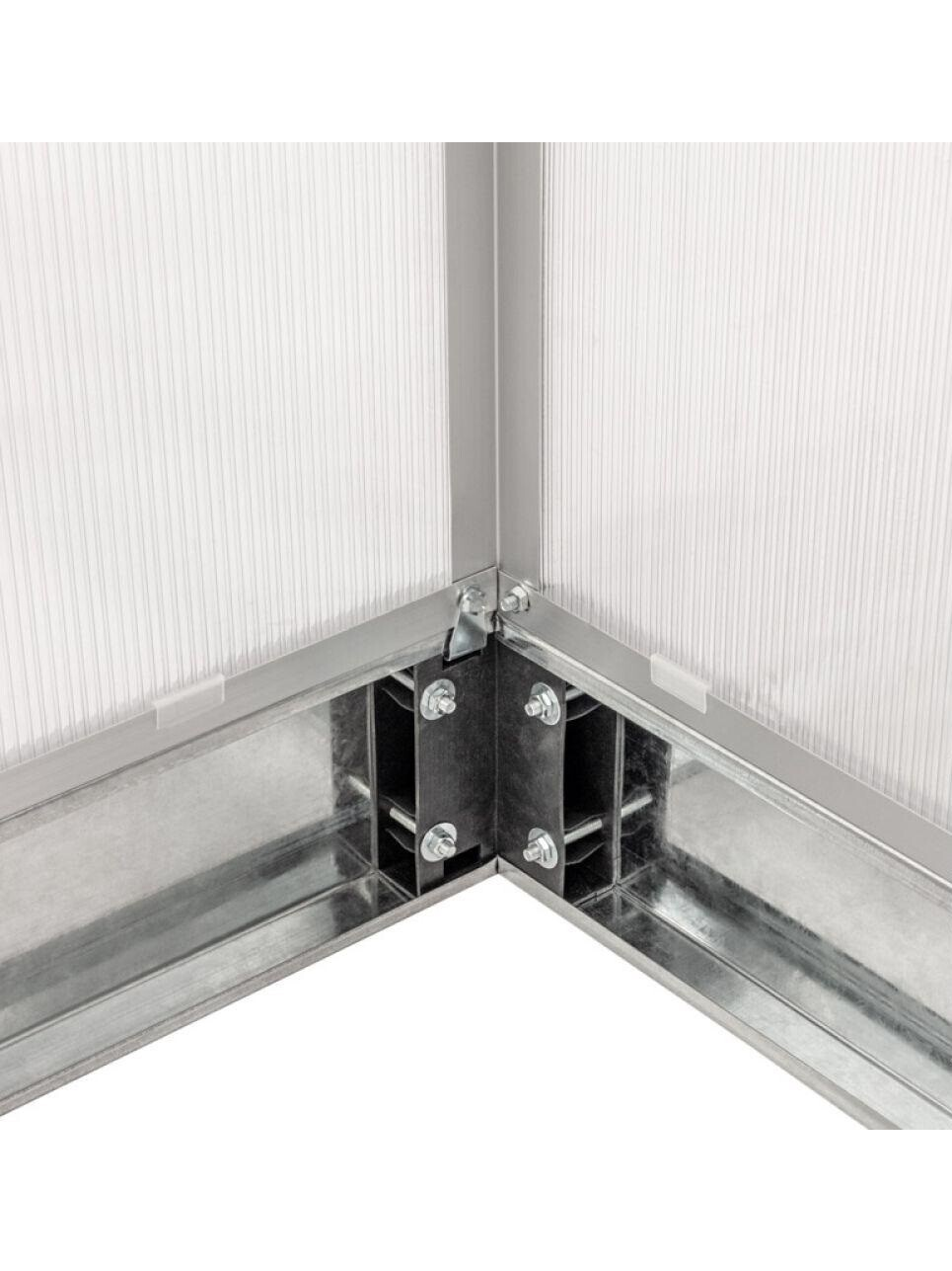 Polikarbonato šiltnamis 7.22m² (1.9x3.8m) 7
