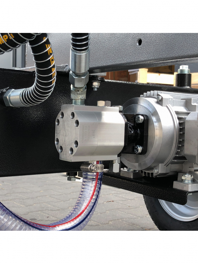 Mobili horizontali elektrinė malkų skaldyklė STILER 22T 6 Mobili horizontali elektrinė malkų skaldyklė STILER 22T 6