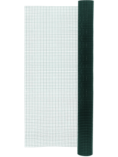 Suvirintas tinklas, 0.9 x 12.7 x 12.7 x 1200 mm, žalias, 5m