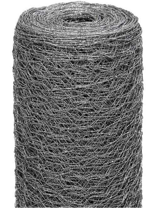 Šešiakampėmis akimis pintas tinklas 0,8 x 25 x 25 x 500 mm (25m) Šešiakampėmis akimis pintas tinklas 0,8 x 25 x 25 x 500 mm (25m)