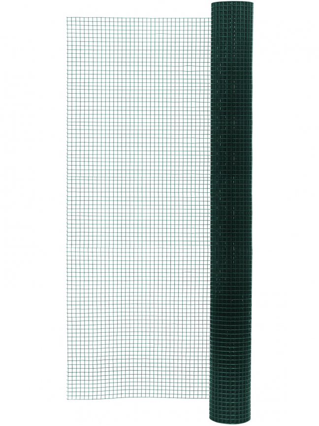 Suvirintas tinklas, 0.9 x 12.7 x 12.7 x 1200 mm, žalias, 5m Suvirintas tinklas, 0.9 x 12.7 x 12.7 x 1200 mm, žalias, 5m